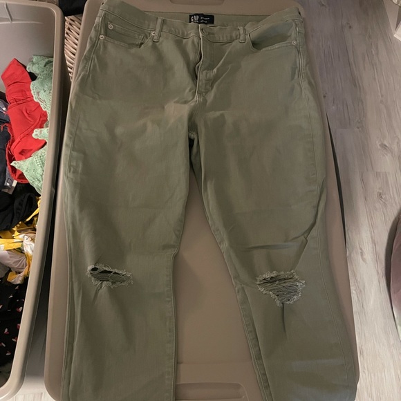 Gap green jeans - Picture 1 of 4
